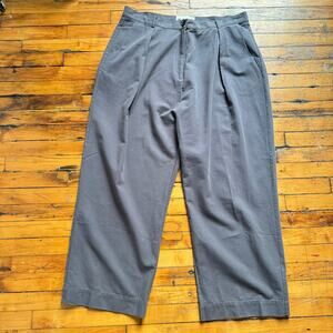 WRAY Pleated Studio Pant Slate